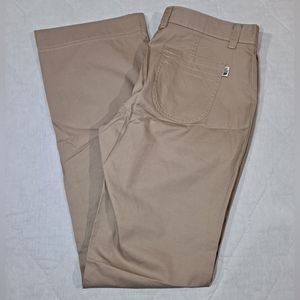 The North Face Lupine Boot-Cut Pants Women's 8 Regular Khaki Tan Low-rise Zip-up